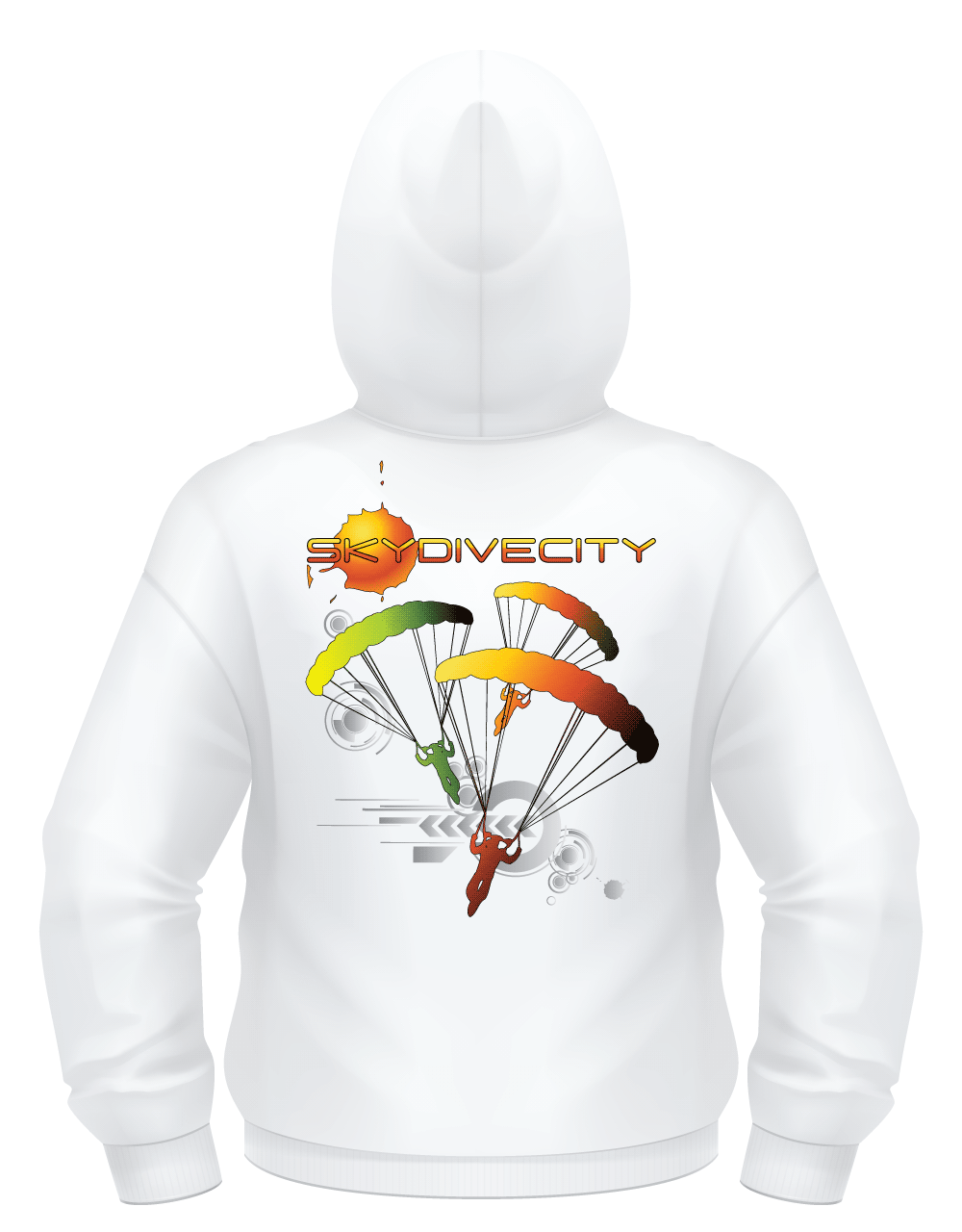 Skydiving T-shirts Skydiving Hoodie - Skydive City - Sunrise - Unisex Hooded Sweatshirt, Hoodies, Skydiving Apparel, Skydiving Apparel, Skydiving Apparel, Skydiving Gear, Olympics, T-Shirts, Skydive Chicago, Skydive City, Skydive Perris, Drop Zone Apparel, USPA, united states parachute association, Freefly, BASE, World Record,