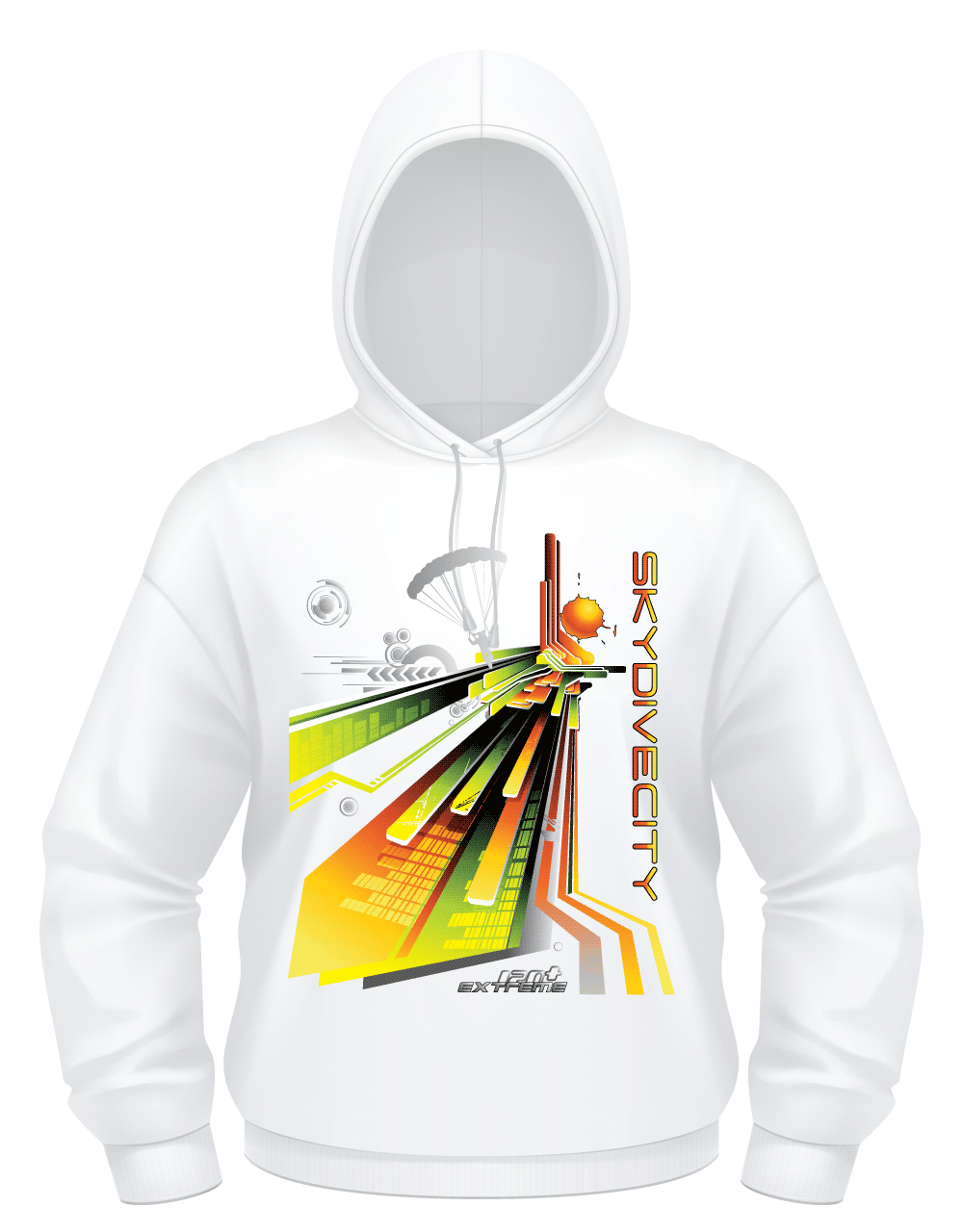 Skydiving T-shirts Skydiving Hoodie - Skydive City - Sunrise - Unisex Hooded Sweatshirt, Hoodies, Skydiving Apparel, Skydiving Apparel, Skydiving Apparel, Skydiving Gear, Olympics, T-Shirts, Skydive Chicago, Skydive City, Skydive Perris, Drop Zone Apparel, USPA, united states parachute association, Freefly, BASE, World Record,