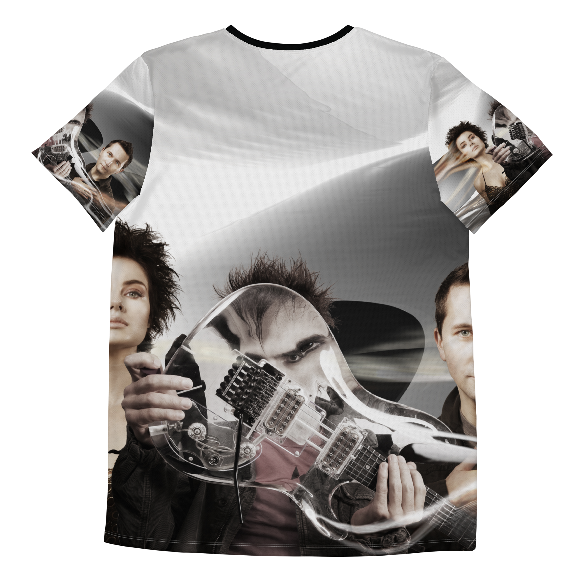 Discrete Encounter - All-Over Print Men's Athletic T-shirt
