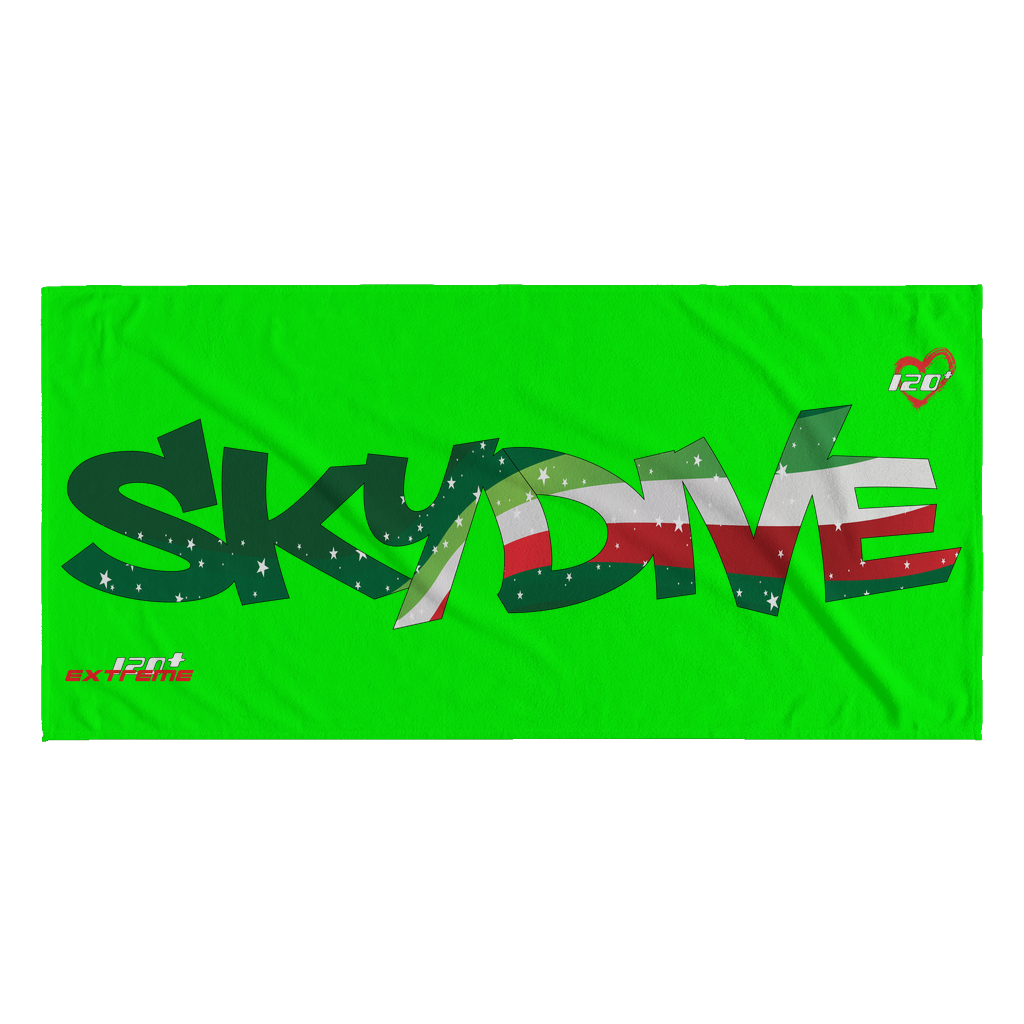 Skydiving T-shirts World Team - Skydive Italy - Beach Towels in 10 Colors, Beach Towel, teelaunch, Skydiving Apparel, Skydiving Apparel, Skydiving Gear, Olympics, T-Shirts, Skydive Chicago, Skydive City, Skydive Perris, Drop Zone Apparel, USPA, united states parachute association, Freefly, BASE, World Record,