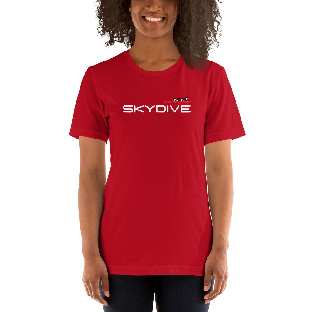 Skydiving T-shirts I ♡ Skydive - First Stupid Jump - eXtreme(RED) - Short Sleeve Men's T-shirt, RED, Skydiving Apparel, Skydiving Apparel, Skydiving Apparel, Skydiving Gear, Olympics, T-Shirts, Skydive Chicago, Skydive City, Skydive Perris, Drop Zone Apparel, USPA, united states parachute association, Freefly, BASE, World Record,