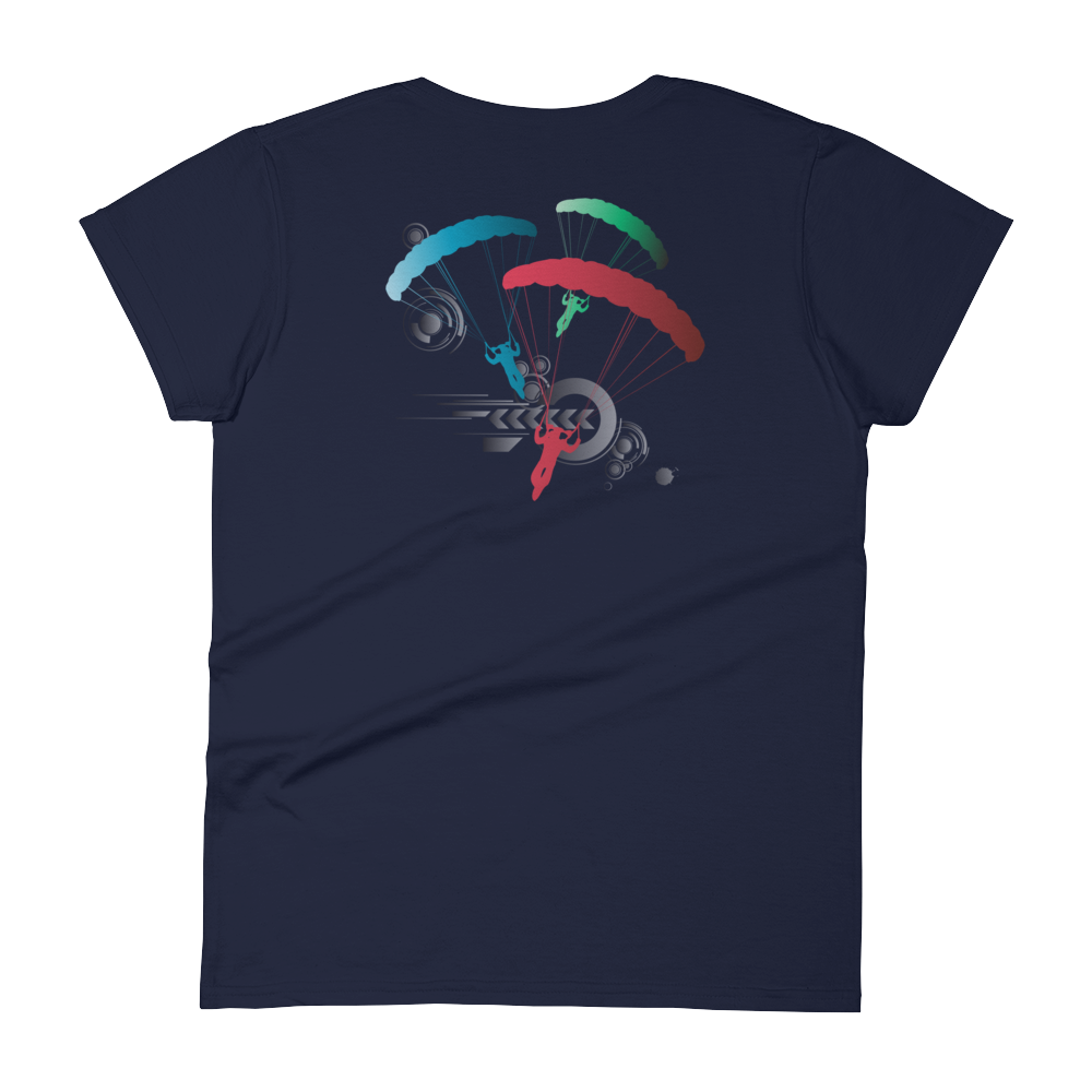 Skydiving T-shirts Skydive Competition - Full Edition - Women`s Colored T-Shirts, Women's Colored Tees, Skydiving Apparel, Skydiving Apparel, Skydiving Apparel, Skydiving Gear, Olympics, T-Shirts, Skydive Chicago, Skydive City, Skydive Perris, Drop Zone Apparel, USPA, united states parachute association, Freefly, BASE, World Record,