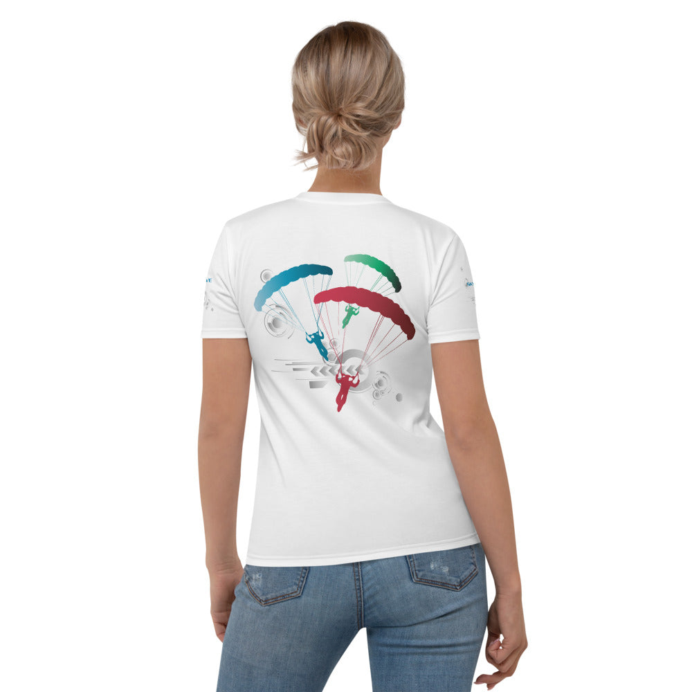 Skydiving T-shirts - Skydive Competition - Women`s Tee -, Shirts, Skydiving Apparel, Skydiving Apparel, Skydiving Apparel, Skydiving Gear, Olympics, T-Shirts, Skydive Chicago, Skydive City, Skydive Perris, Drop Zone Apparel, USPA, united states parachute association, Freefly, BASE, World Record,