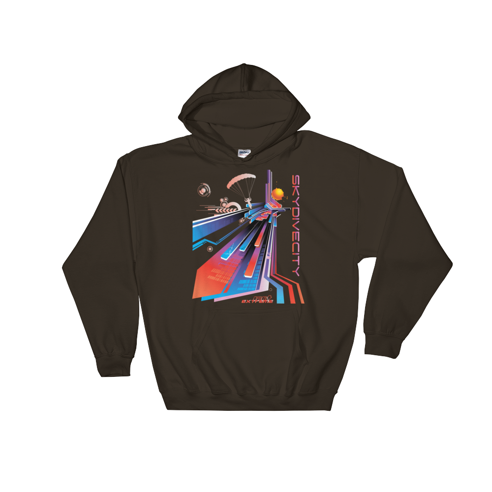 Skydiving T-shirts Skydiving Hoodie - Skydive City - Sunset - Unisex Hooded Sweatshirt, Hoodies, Skydiving Apparel, Skydiving Apparel, Skydiving Apparel, Skydiving Gear, Olympics, T-Shirts, Skydive Chicago, Skydive City, Skydive Perris, Drop Zone Apparel, USPA, united states parachute association, Freefly, BASE, World Record,