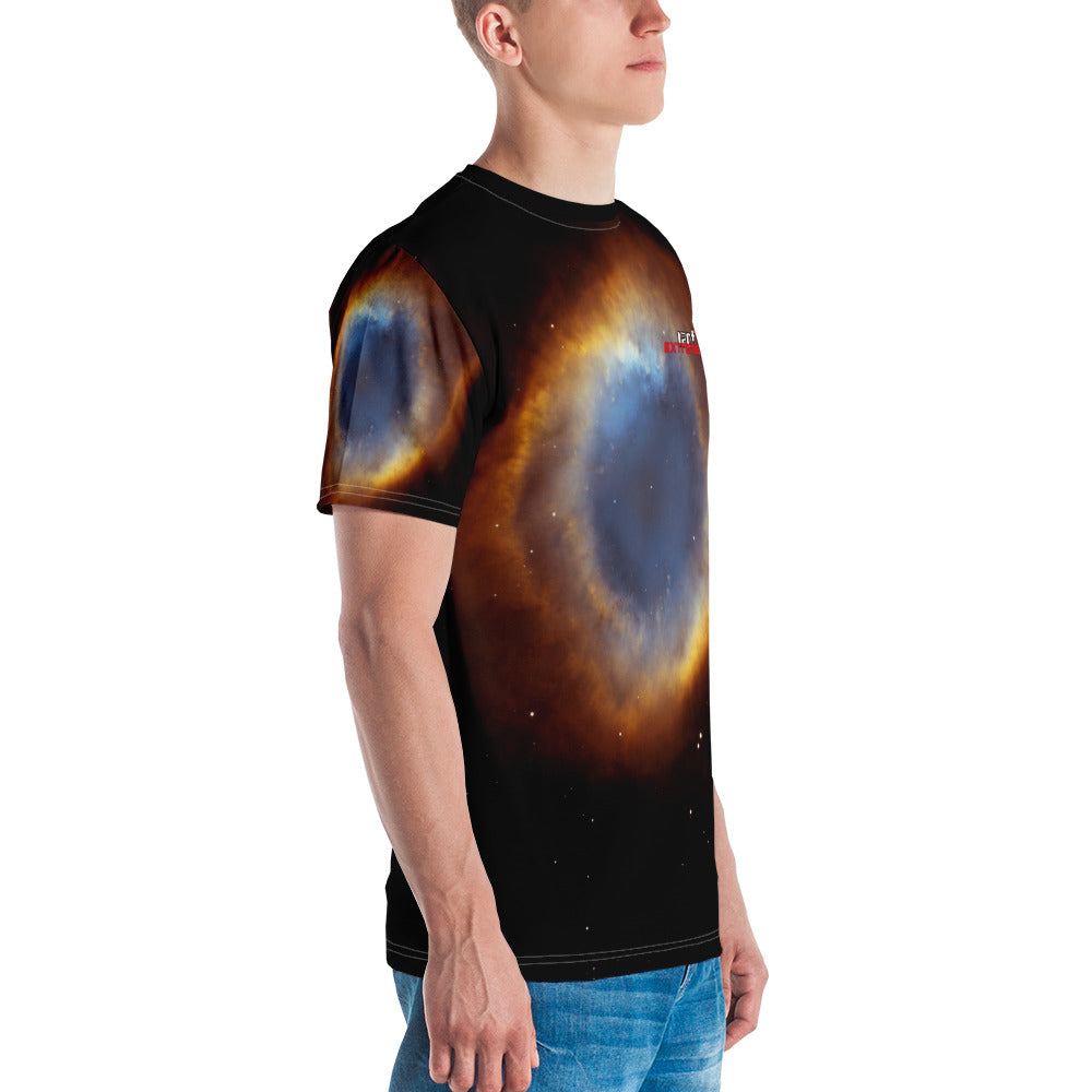 Skydiving T-shirts Galaxy - Glory of Helix Nebula - Short sleeve men’s t-shirt, T-shirt, Skydiving Apparel, Skydiving Apparel, Skydiving Apparel, Skydiving Gear, Olympics, T-Shirts, Skydive Chicago, Skydive City, Skydive Perris, Drop Zone Apparel, USPA, united states parachute association, Freefly, BASE, World Record,