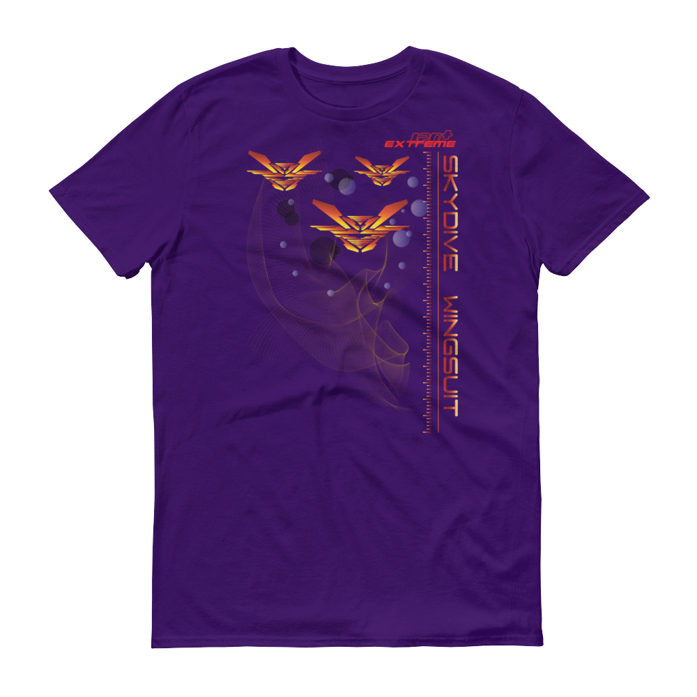 Skydiving T-shirts Skydive WINGSUIT - Men`s Colored T-Shirts, Men's Colored Tees, Skydiving Apparel, Skydiving Apparel, Skydiving Apparel, Skydiving Gear, Olympics, T-Shirts, Skydive Chicago, Skydive City, Skydive Perris, Drop Zone Apparel, USPA, united states parachute association, Freefly, BASE, World Record,