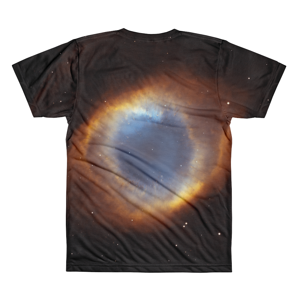 Skydiving T-shirts Galaxy - Glory of Helix Nebula - Short sleeve men’s t-shirt, T-shirt, Skydiving Apparel, Skydiving Apparel, Skydiving Apparel, Skydiving Gear, Olympics, T-Shirts, Skydive Chicago, Skydive City, Skydive Perris, Drop Zone Apparel, USPA, united states parachute association, Freefly, BASE, World Record,