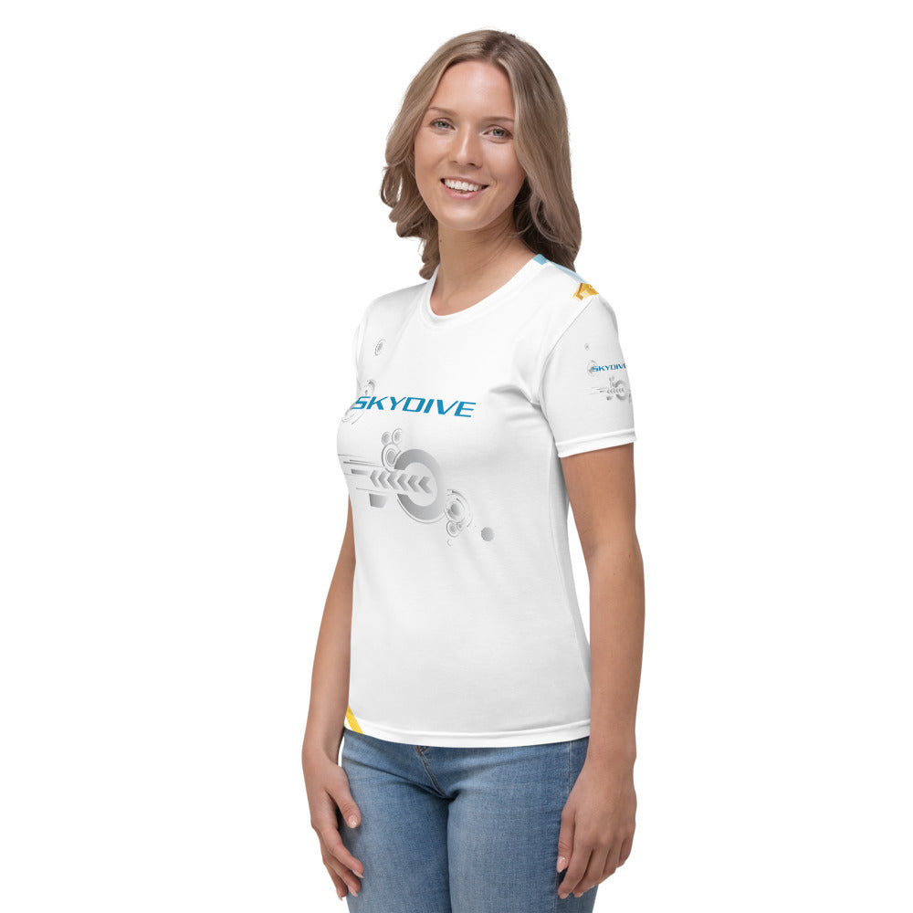 Skydiving T-shirts - Skydive Competition - Limited Edition - Women`s Tee -, Shirts, Skydiving Apparel, Skydiving Apparel, Skydiving Apparel, Skydiving Gear, Olympics, T-Shirts, Skydive Chicago, Skydive City, Skydive Perris, Drop Zone Apparel, USPA, united states parachute association, Freefly, BASE, World Record,