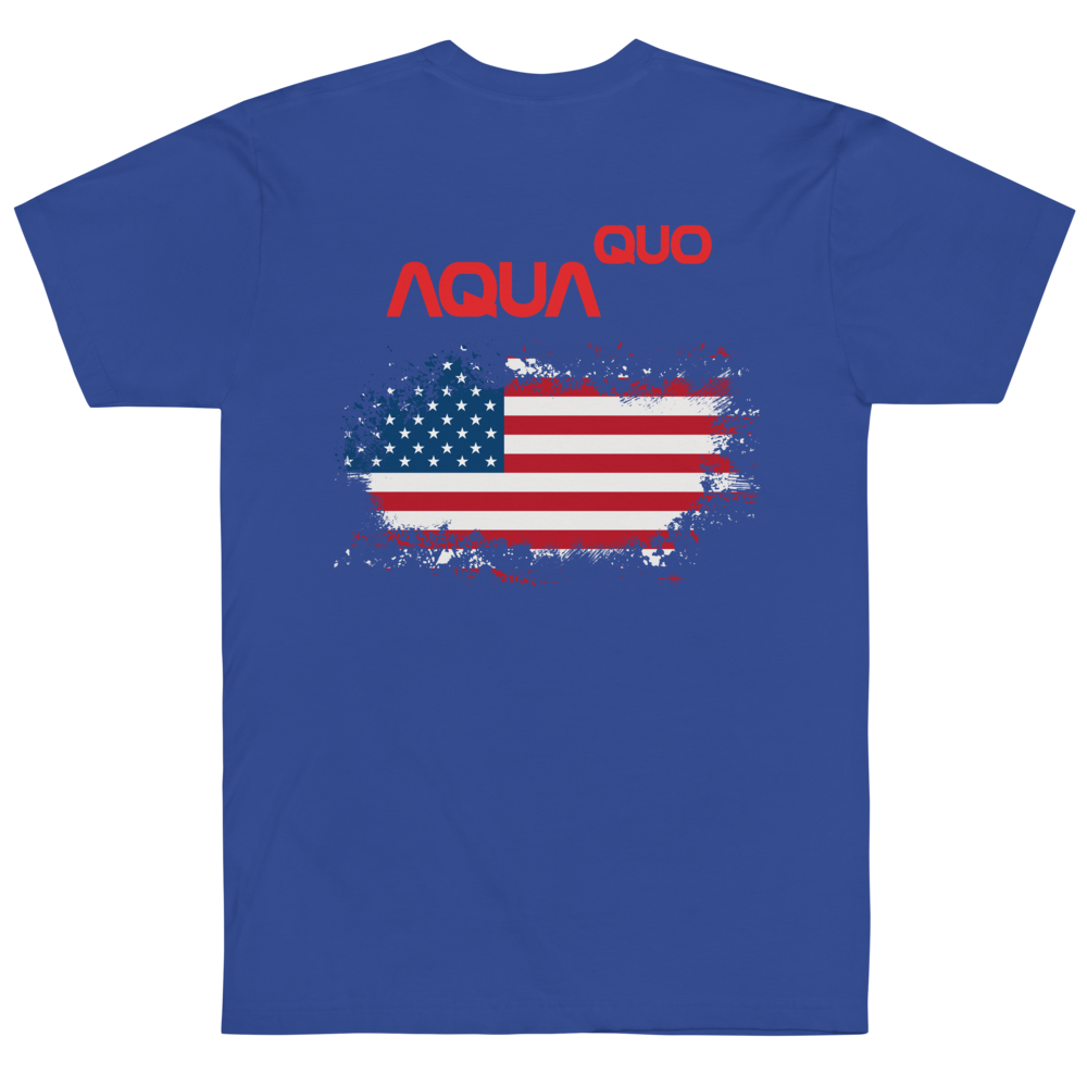 Skydiving T-shirts AquaQuo - "My Status Quo is Aqua Quo" - Unisex T-Shirt, , Skydiving Apparel ™, Skydiving Apparel, Skydiving Apparel, Skydiving Gear, Olympics, T-Shirts, Skydive Chicago, Skydive City, Skydive Perris, Drop Zone Apparel, USPA, united states parachute association, Freefly, BASE, World Record,