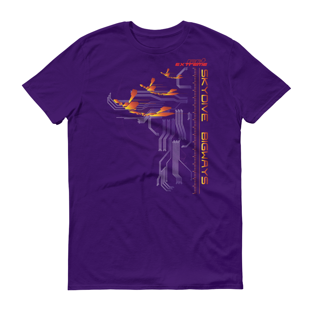 Skydiving T-shirts Skydive BIGWAYS - Men`s Colored T-Shirts, Men's Colored Tees, Skydiving Apparel, Skydiving Apparel, Skydiving Apparel, Skydiving Gear, Olympics, T-Shirts, Skydive Chicago, Skydive City, Skydive Perris, Drop Zone Apparel, USPA, united states parachute association, Freefly, BASE, World Record,