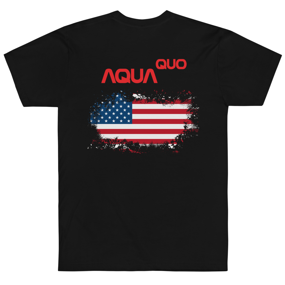 Skydiving T-shirts AquaQuo - "My Status Quo is Aqua Quo" - Unisex T-Shirt, , Skydiving Apparel ™, Skydiving Apparel, Skydiving Apparel, Skydiving Gear, Olympics, T-Shirts, Skydive Chicago, Skydive City, Skydive Perris, Drop Zone Apparel, USPA, united states parachute association, Freefly, BASE, World Record,