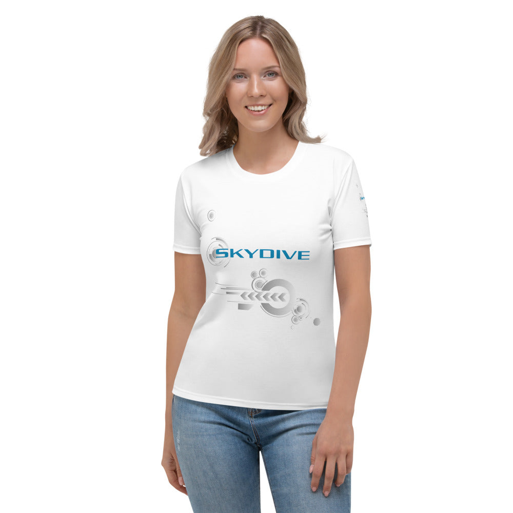 Skydiving T-shirts - Skydive Competition - Women`s Tee -, Shirts, Skydiving Apparel, Skydiving Apparel, Skydiving Apparel, Skydiving Gear, Olympics, T-Shirts, Skydive Chicago, Skydive City, Skydive Perris, Drop Zone Apparel, USPA, united states parachute association, Freefly, BASE, World Record,