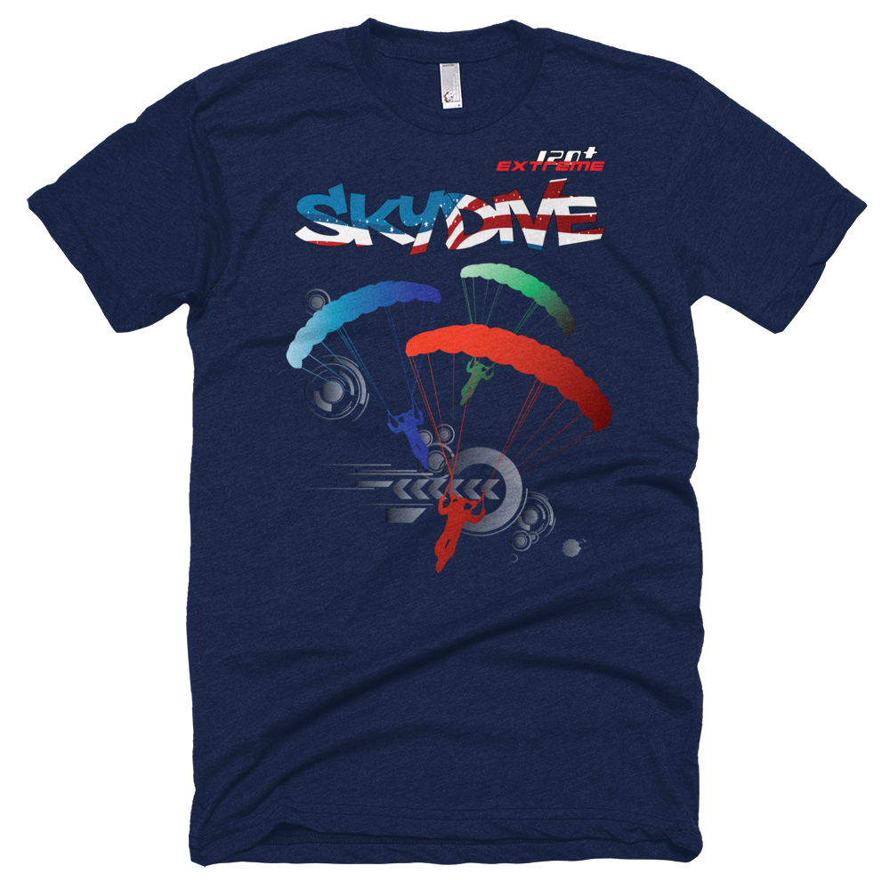 Skydiving T-shirts - Skydive Around - AMERICA - Unisex Tee -, Shirts, Skydiving Apparel, Skydiving Apparel, Skydiving Apparel, Skydiving Gear, Olympics, T-Shirts, Skydive Chicago, Skydive City, Skydive Perris, Drop Zone Apparel, USPA, united states parachute association, Freefly, BASE, World Record,