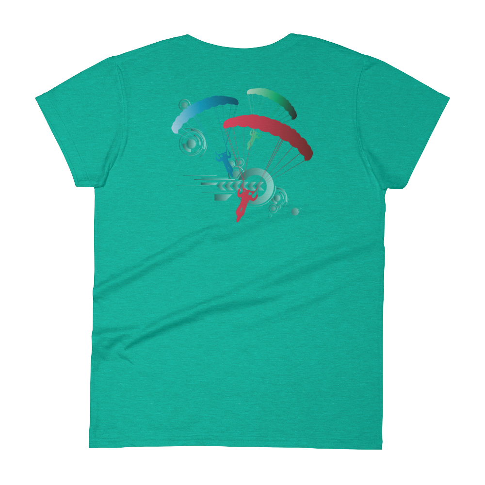 Skydiving T-shirts Skydive Competition - Full Edition - Women`s Colored T-Shirts, Women's Colored Tees, Skydiving Apparel, Skydiving Apparel, Skydiving Apparel, Skydiving Gear, Olympics, T-Shirts, Skydive Chicago, Skydive City, Skydive Perris, Drop Zone Apparel, USPA, united states parachute association, Freefly, BASE, World Record,