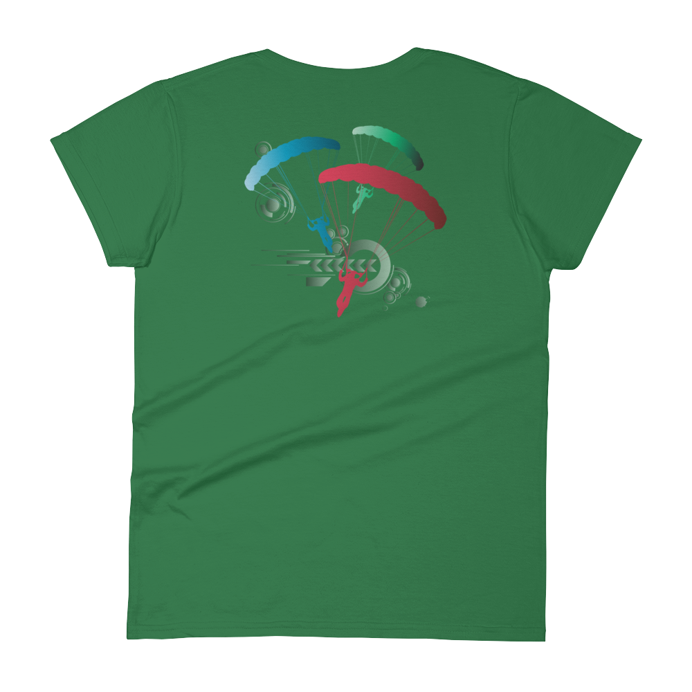 Skydiving T-shirts Skydive Competition - Full Edition - Women`s Colored T-Shirts, Women's Colored Tees, Skydiving Apparel, Skydiving Apparel, Skydiving Apparel, Skydiving Gear, Olympics, T-Shirts, Skydive Chicago, Skydive City, Skydive Perris, Drop Zone Apparel, USPA, united states parachute association, Freefly, BASE, World Record,