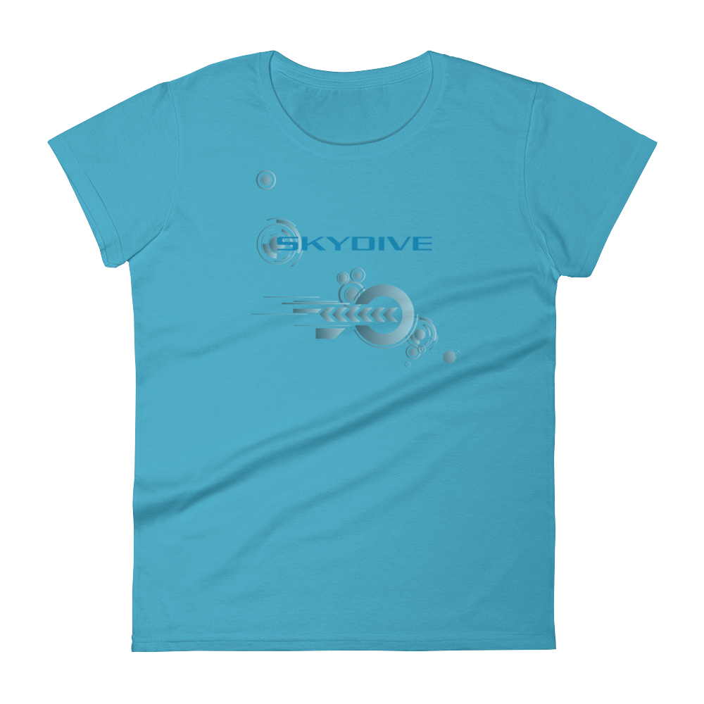 Skydiving T-shirts Skydive Competition - Full Edition - Women`s Colored T-Shirts, Women's Colored Tees, Skydiving Apparel, Skydiving Apparel, Skydiving Apparel, Skydiving Gear, Olympics, T-Shirts, Skydive Chicago, Skydive City, Skydive Perris, Drop Zone Apparel, USPA, united states parachute association, Freefly, BASE, World Record,