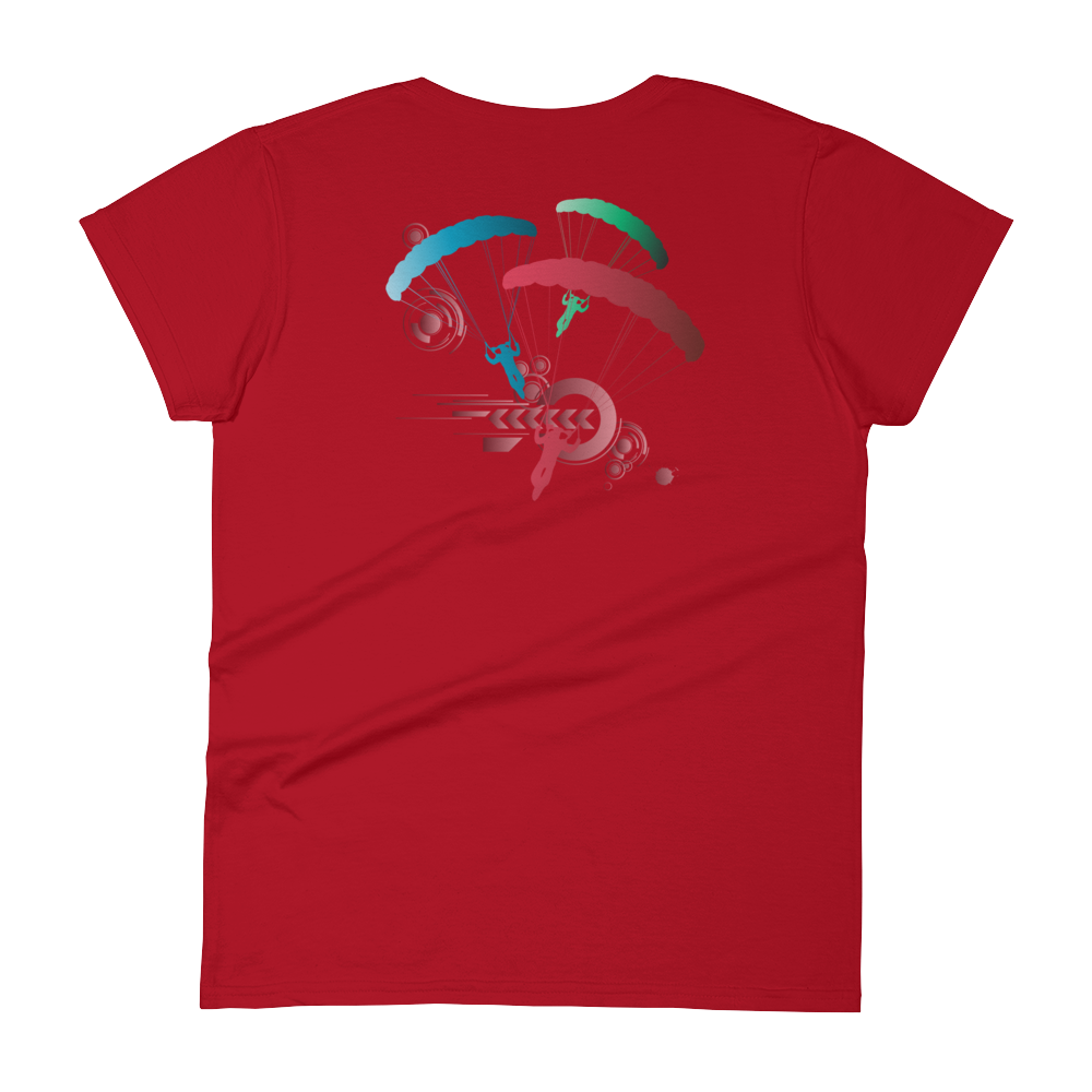 Skydiving T-shirts Skydive Competition - Full Edition - Women`s Colored T-Shirts, Women's Colored Tees, Skydiving Apparel, Skydiving Apparel, Skydiving Apparel, Skydiving Gear, Olympics, T-Shirts, Skydive Chicago, Skydive City, Skydive Perris, Drop Zone Apparel, USPA, united states parachute association, Freefly, BASE, World Record,