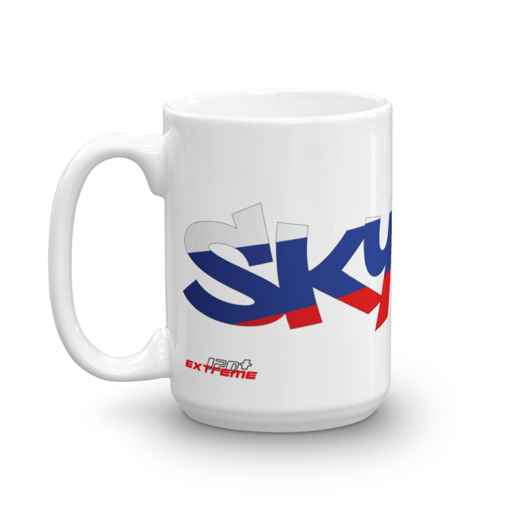 Skydiving T-shirts Skydiving Mug Team Russia, White Mugs, Skydiving Apparel, Skydiving Apparel, Skydiving Apparel, Skydiving Gear, Olympics, T-Shirts, Skydive Chicago, Skydive City, Skydive Perris, Drop Zone Apparel, USPA, united states parachute association, Freefly, BASE, World Record,