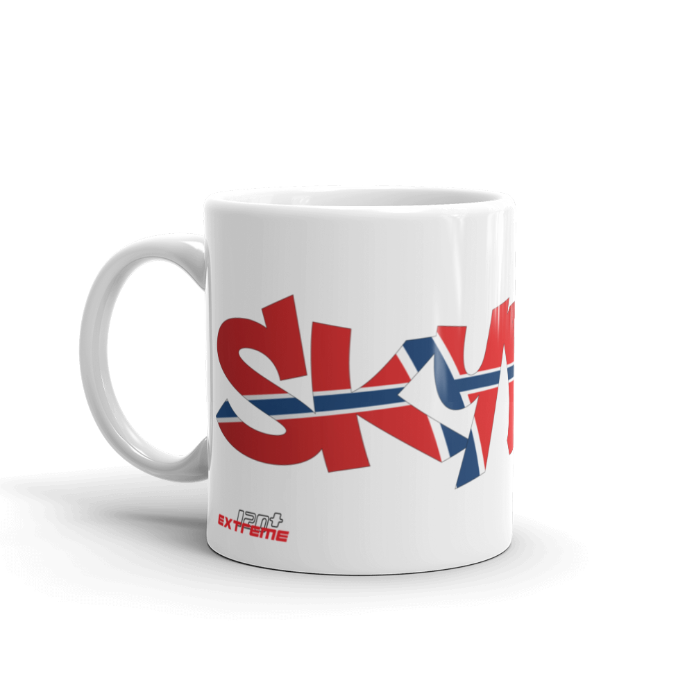 Skydiving T-shirts Skydiving Mug Team Norway, White Mugs, Skydiving Apparel, Skydiving Apparel, Skydiving Apparel, Skydiving Gear, Olympics, T-Shirts, Skydive Chicago, Skydive City, Skydive Perris, Drop Zone Apparel, USPA, united states parachute association, Freefly, BASE, World Record,