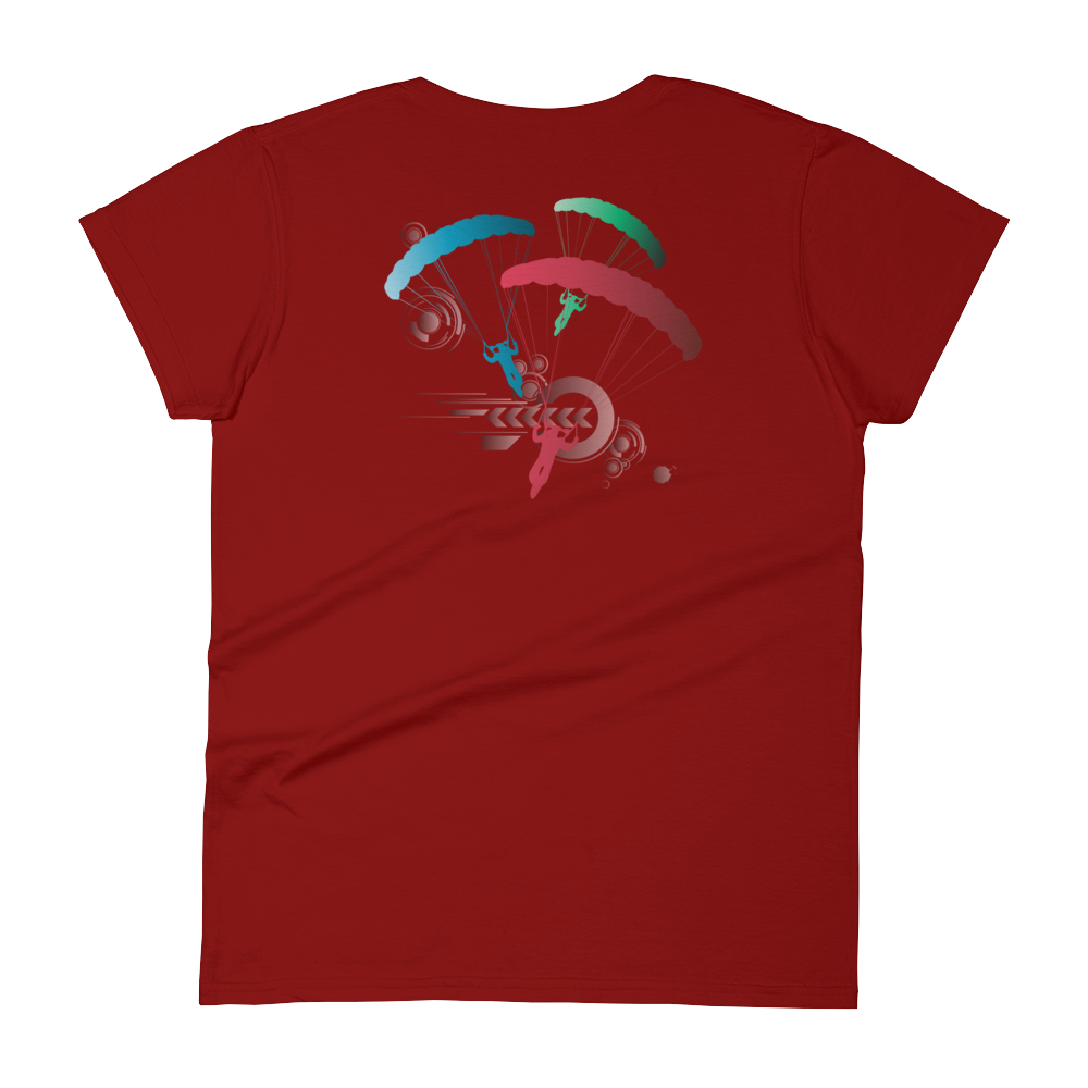 Skydiving T-shirts Skydive Competition - Full Edition - Women`s Colored T-Shirts, Women's Colored Tees, Skydiving Apparel, Skydiving Apparel, Skydiving Apparel, Skydiving Gear, Olympics, T-Shirts, Skydive Chicago, Skydive City, Skydive Perris, Drop Zone Apparel, USPA, united states parachute association, Freefly, BASE, World Record,