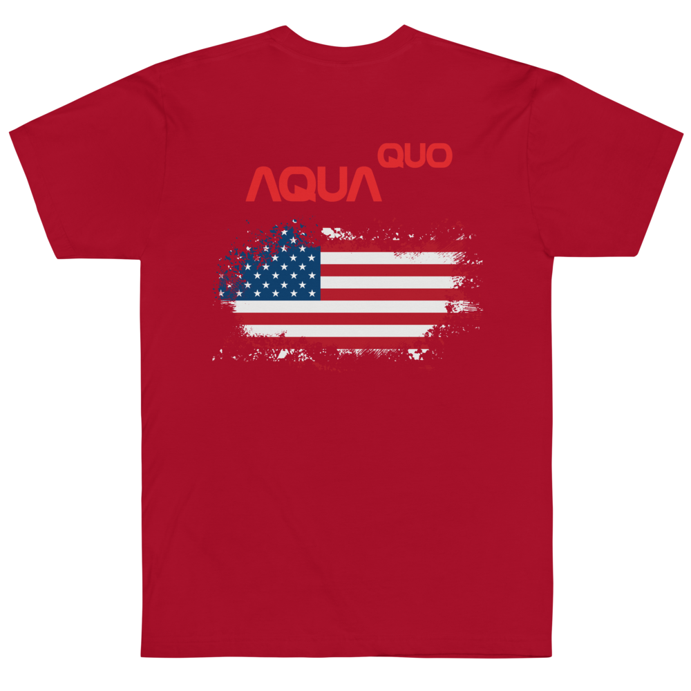 Skydiving T-shirts AquaQuo - "My Status Quo is Aqua Quo" - Unisex T-Shirt, , Skydiving Apparel ™, Skydiving Apparel, Skydiving Apparel, Skydiving Gear, Olympics, T-Shirts, Skydive Chicago, Skydive City, Skydive Perris, Drop Zone Apparel, USPA, united states parachute association, Freefly, BASE, World Record,