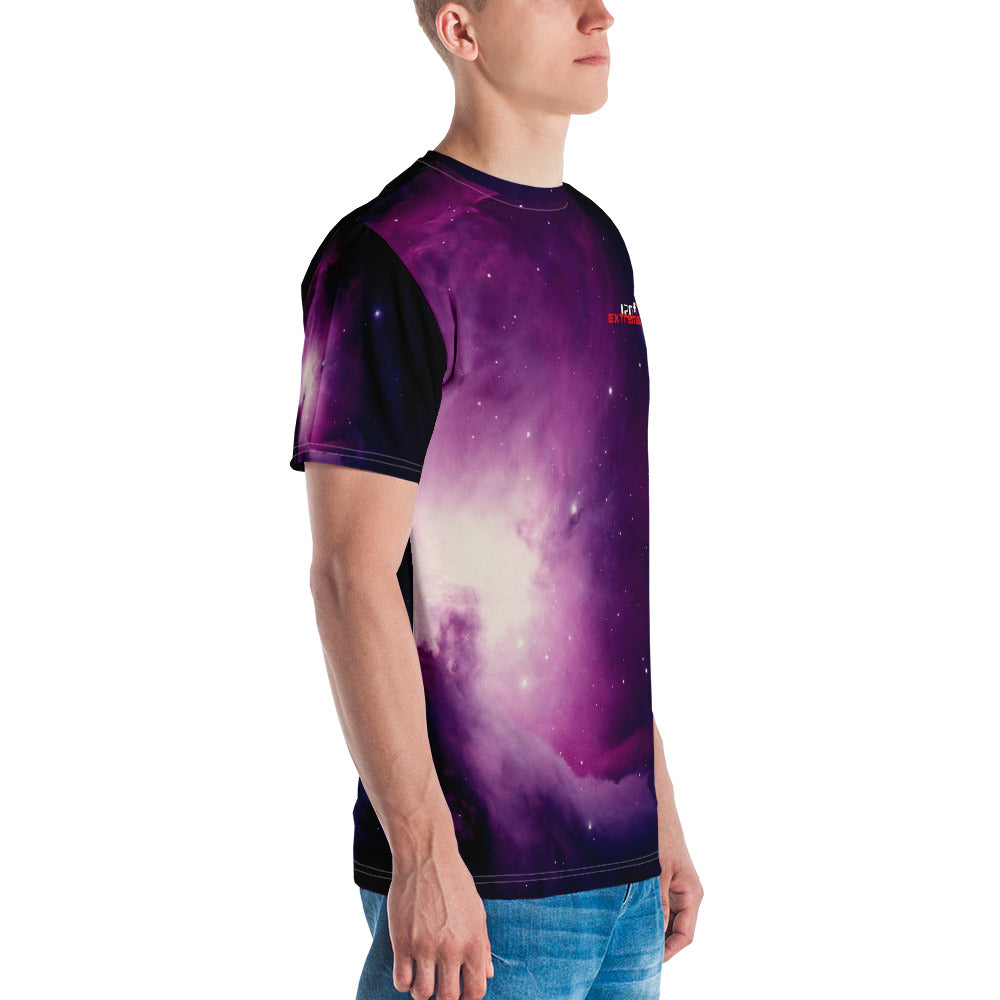 Skydiving T-shirts Galaxy - Orion Purple Nebula - Short sleeve men’s t-shirt, T-shirt, Skydiving Apparel, Skydiving Apparel, Skydiving Apparel, Skydiving Gear, Olympics, T-Shirts, Skydive Chicago, Skydive City, Skydive Perris, Drop Zone Apparel, USPA, united states parachute association, Freefly, BASE, World Record,