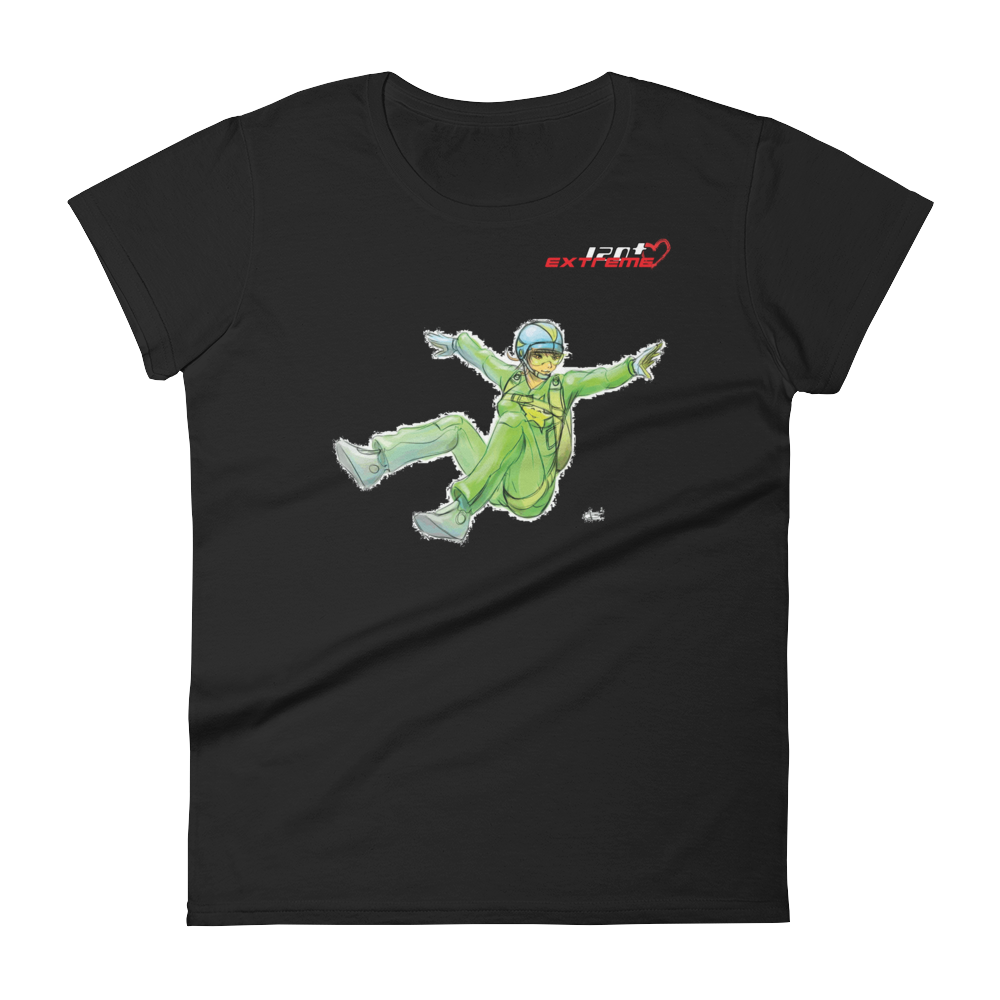 Skydiving T-shirts I Love Skydive - Sit-Fly - Short Sleeve Women's T-shirt, Shirts, Skydiving Apparel, Skydiving Apparel, Skydiving Apparel, Skydiving Gear, Olympics, T-Shirts, Skydive Chicago, Skydive City, Skydive Perris, Drop Zone Apparel, USPA, united states parachute association, Freefly, BASE, World Record,