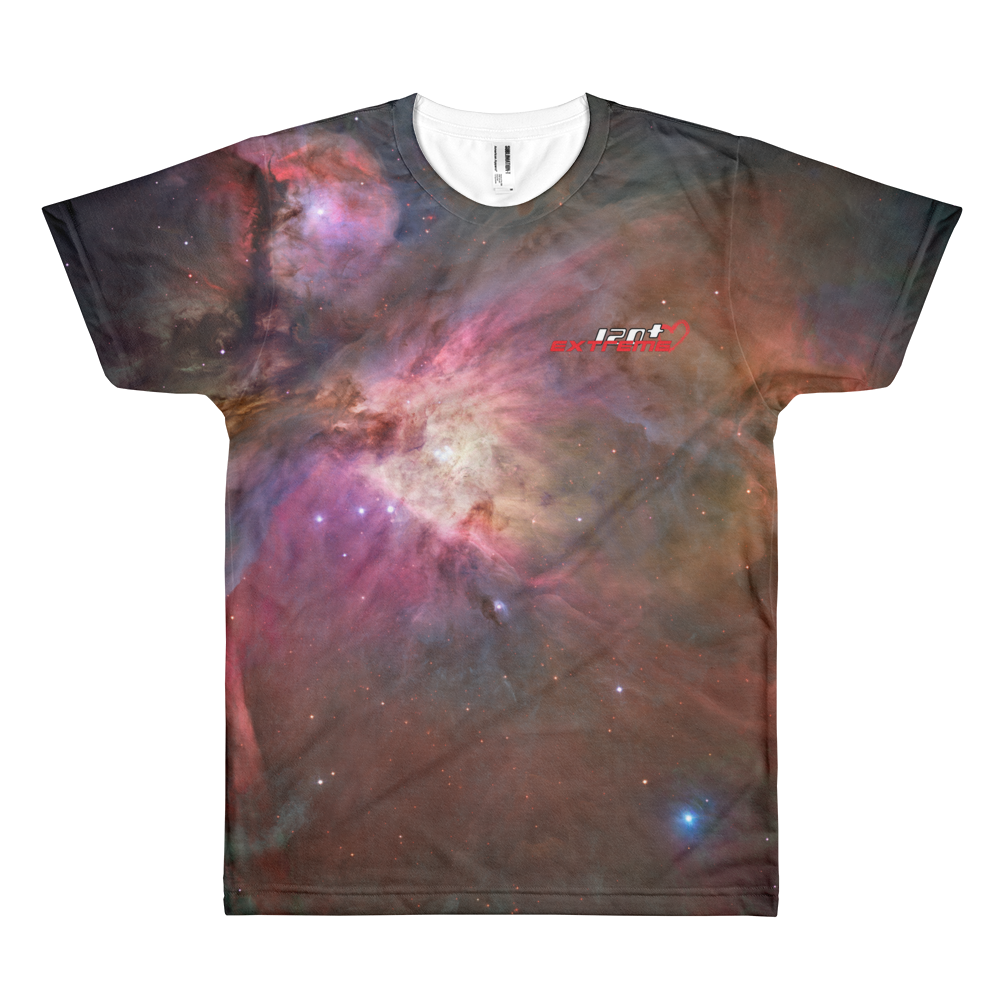 Skydiving T-shirts SPACE - Hubble's Orion Nebula - Men’s T-shirt, T-shirt, Skydiving Apparel, Skydiving Apparel, Skydiving Apparel, Skydiving Gear, Olympics, T-Shirts, Skydive Chicago, Skydive City, Skydive Perris, Drop Zone Apparel, USPA, united states parachute association, Freefly, BASE, World Record,