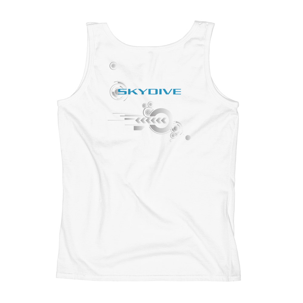 Skydiving T-shirts Ladies' Tank - Skydive Competition, Tanks, Skydiving Apparel, Skydiving Apparel, Skydiving Apparel, Skydiving Gear, Olympics, T-Shirts, Skydive Chicago, Skydive City, Skydive Perris, Drop Zone Apparel, USPA, united states parachute association, Freefly, BASE, World Record,