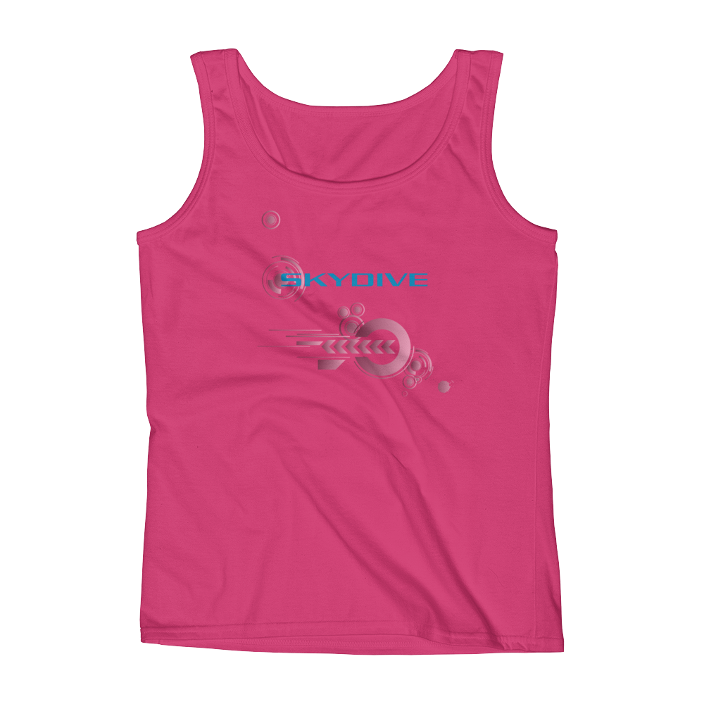 Skydiving T-shirts Ladies' Tank - Skydive Competition - Silver Edition, Tanks, Skydiving Apparel, Skydiving Apparel, Skydiving Apparel, Skydiving Gear, Olympics, T-Shirts, Skydive Chicago, Skydive City, Skydive Perris, Drop Zone Apparel, USPA, united states parachute association, Freefly, BASE, World Record,