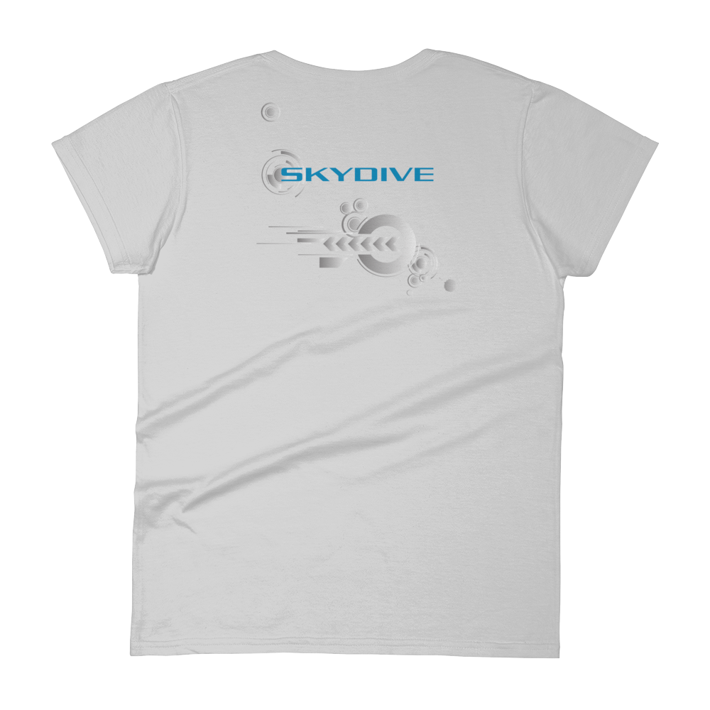 Skydiving T-shirts Skydive Competition - Women`s Colored T-Shirts, Women's Colored Tees, Skydiving Apparel, Skydiving Apparel, Skydiving Apparel, Skydiving Gear, Olympics, T-Shirts, Skydive Chicago, Skydive City, Skydive Perris, Drop Zone Apparel, USPA, united states parachute association, Freefly, BASE, World Record,