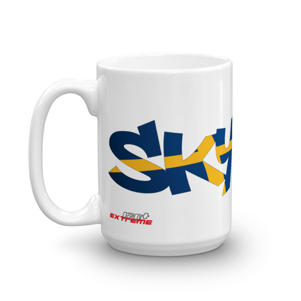 Skydiving T-shirts Skydiving Mug Team Sweden, White Mugs, Skydiving Apparel, Skydiving Apparel, Skydiving Apparel, Skydiving Gear, Olympics, T-Shirts, Skydive Chicago, Skydive City, Skydive Perris, Drop Zone Apparel, USPA, united states parachute association, Freefly, BASE, World Record,