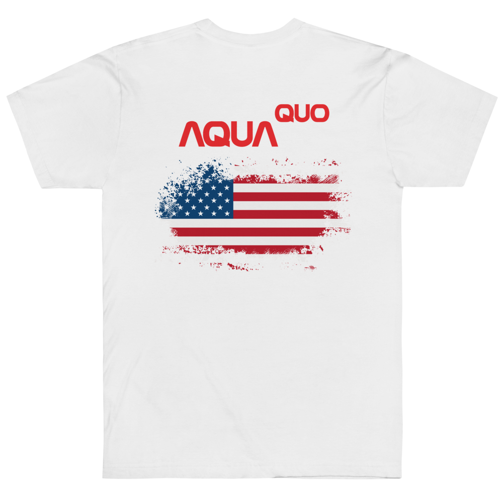 Skydiving T-shirts AquaQuo - "My Status Quo is Aqua Quo" - Unisex T-Shirt, , Skydiving Apparel ™, Skydiving Apparel, Skydiving Apparel, Skydiving Gear, Olympics, T-Shirts, Skydive Chicago, Skydive City, Skydive Perris, Drop Zone Apparel, USPA, united states parachute association, Freefly, BASE, World Record,