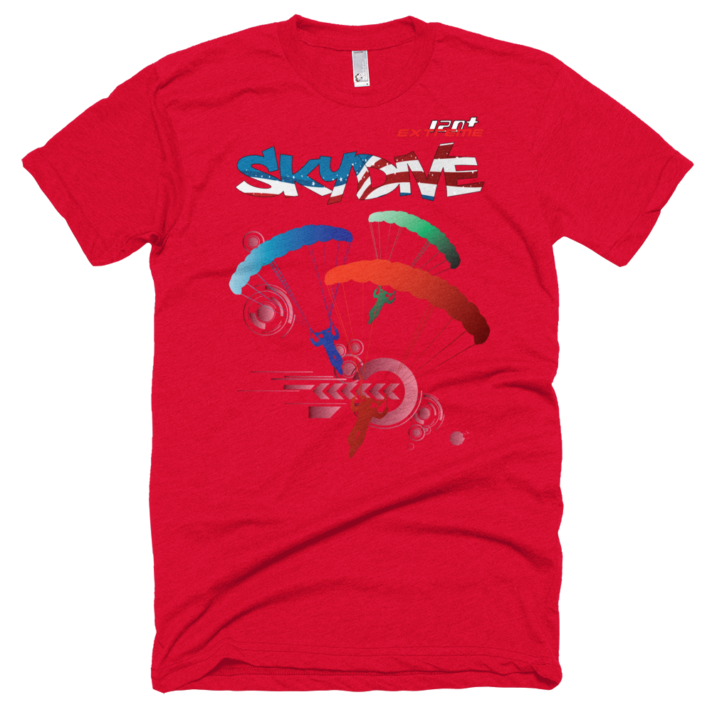 Skydiving T-shirts - Skydive Around - AMERICA - Unisex Tee -, Shirts, Skydiving Apparel, Skydiving Apparel, Skydiving Apparel, Skydiving Gear, Olympics, T-Shirts, Skydive Chicago, Skydive City, Skydive Perris, Drop Zone Apparel, USPA, united states parachute association, Freefly, BASE, World Record,