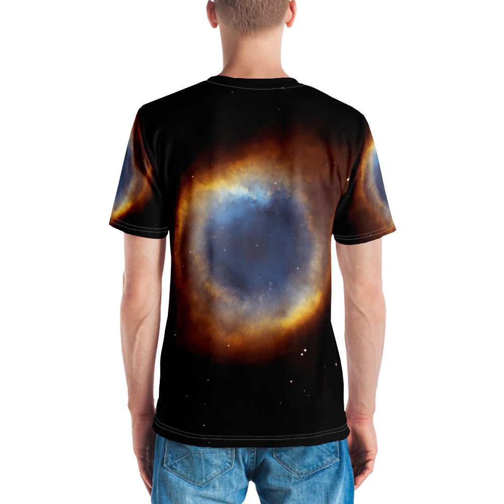 Skydiving T-shirts Galaxy - Glory of Helix Nebula - Short sleeve men’s t-shirt, T-shirt, Skydiving Apparel, Skydiving Apparel, Skydiving Apparel, Skydiving Gear, Olympics, T-Shirts, Skydive Chicago, Skydive City, Skydive Perris, Drop Zone Apparel, USPA, united states parachute association, Freefly, BASE, World Record,