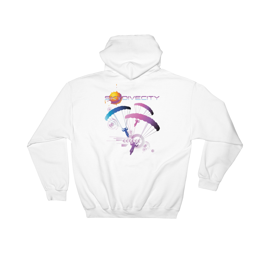 Skydiving T-shirts Skydiving Hoodie - Skydive City - Flamingo - Unisex Hooded Sweatshirt, Hoodies, Skydiving Apparel, Skydiving Apparel, Skydiving Apparel, Skydiving Gear, Olympics, T-Shirts, Skydive Chicago, Skydive City, Skydive Perris, Drop Zone Apparel, USPA, united states parachute association, Freefly, BASE, World Record,