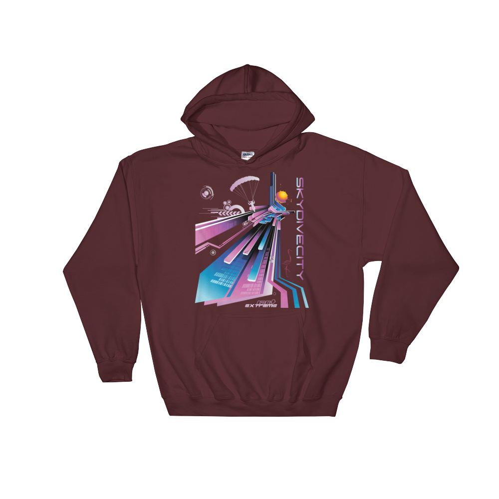 Skydiving T-shirts Skydiving Hoodie - Skydive City - Flamingo - Unisex Hooded Sweatshirt, Hoodies, Skydiving Apparel, Skydiving Apparel, Skydiving Apparel, Skydiving Gear, Olympics, T-Shirts, Skydive Chicago, Skydive City, Skydive Perris, Drop Zone Apparel, USPA, united states parachute association, Freefly, BASE, World Record,