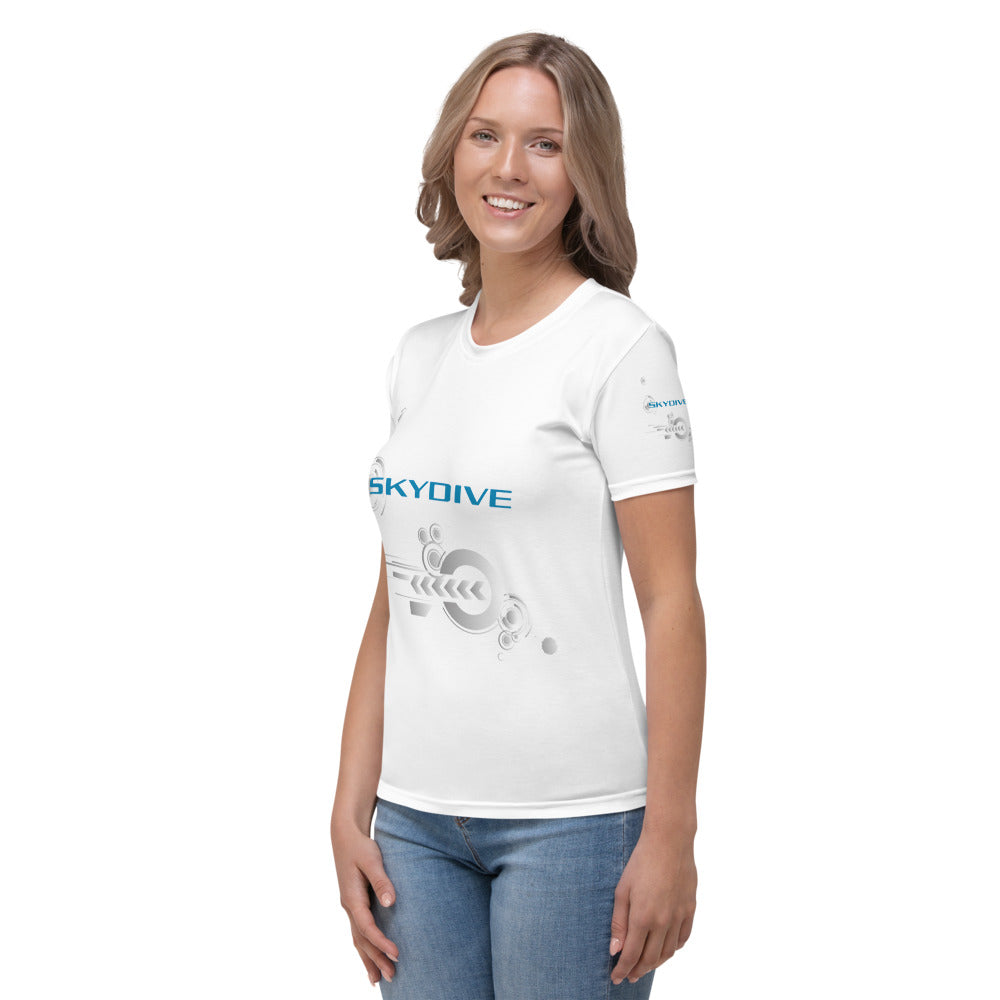 Skydiving T-shirts - Skydive Competition - Women`s Tee -, Shirts, Skydiving Apparel, Skydiving Apparel, Skydiving Apparel, Skydiving Gear, Olympics, T-Shirts, Skydive Chicago, Skydive City, Skydive Perris, Drop Zone Apparel, USPA, united states parachute association, Freefly, BASE, World Record,