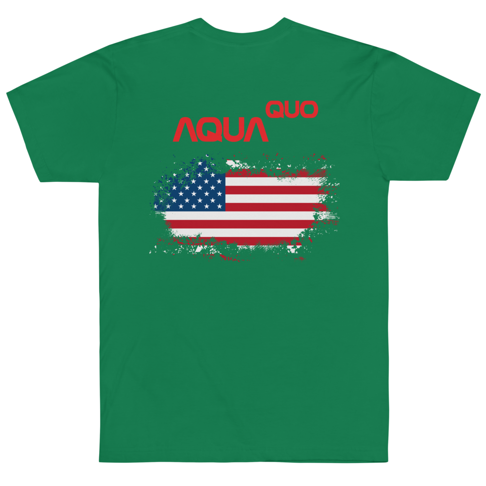 Skydiving T-shirts AquaQuo - "My Status Quo is Aqua Quo" - Unisex T-Shirt, , Skydiving Apparel ™, Skydiving Apparel, Skydiving Apparel, Skydiving Gear, Olympics, T-Shirts, Skydive Chicago, Skydive City, Skydive Perris, Drop Zone Apparel, USPA, united states parachute association, Freefly, BASE, World Record,