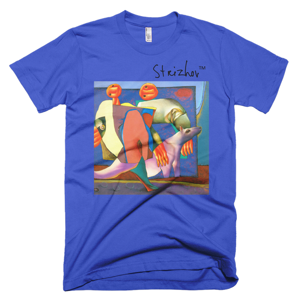 Skydiving T-shirts Strizhov™ by Dmitri Strizhov - 'Walks Under a Northern Sky - 1993' - T-Shirt, , Strizhov™, Skydiving Apparel, Skydiving Apparel, Skydiving Gear, Olympics, T-Shirts, Skydive Chicago, Skydive City, Skydive Perris, Drop Zone Apparel, USPA, united states parachute association, Freefly, BASE, World Record,