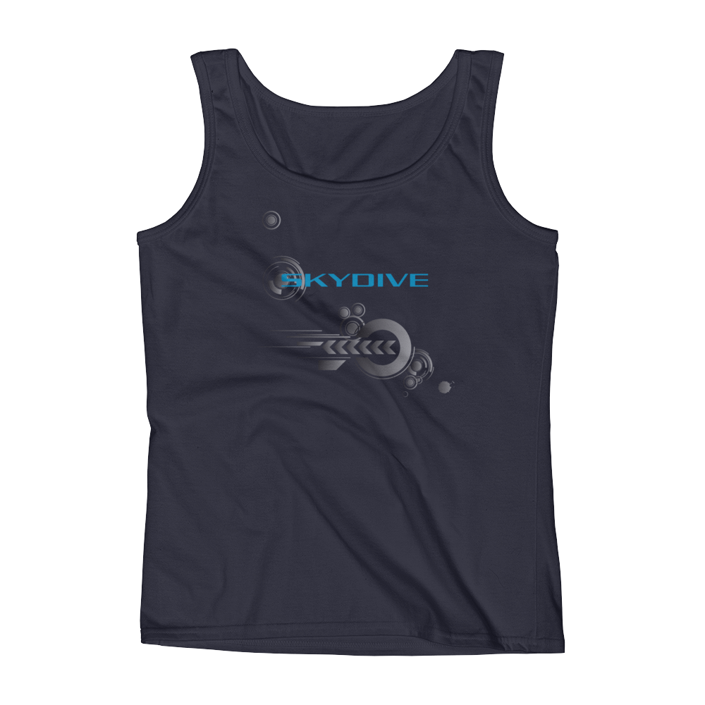 Skydiving T-shirts Ladies' Tank - Skydive Competition - Silver Edition, Tanks, Skydiving Apparel, Skydiving Apparel, Skydiving Apparel, Skydiving Gear, Olympics, T-Shirts, Skydive Chicago, Skydive City, Skydive Perris, Drop Zone Apparel, USPA, united states parachute association, Freefly, BASE, World Record,